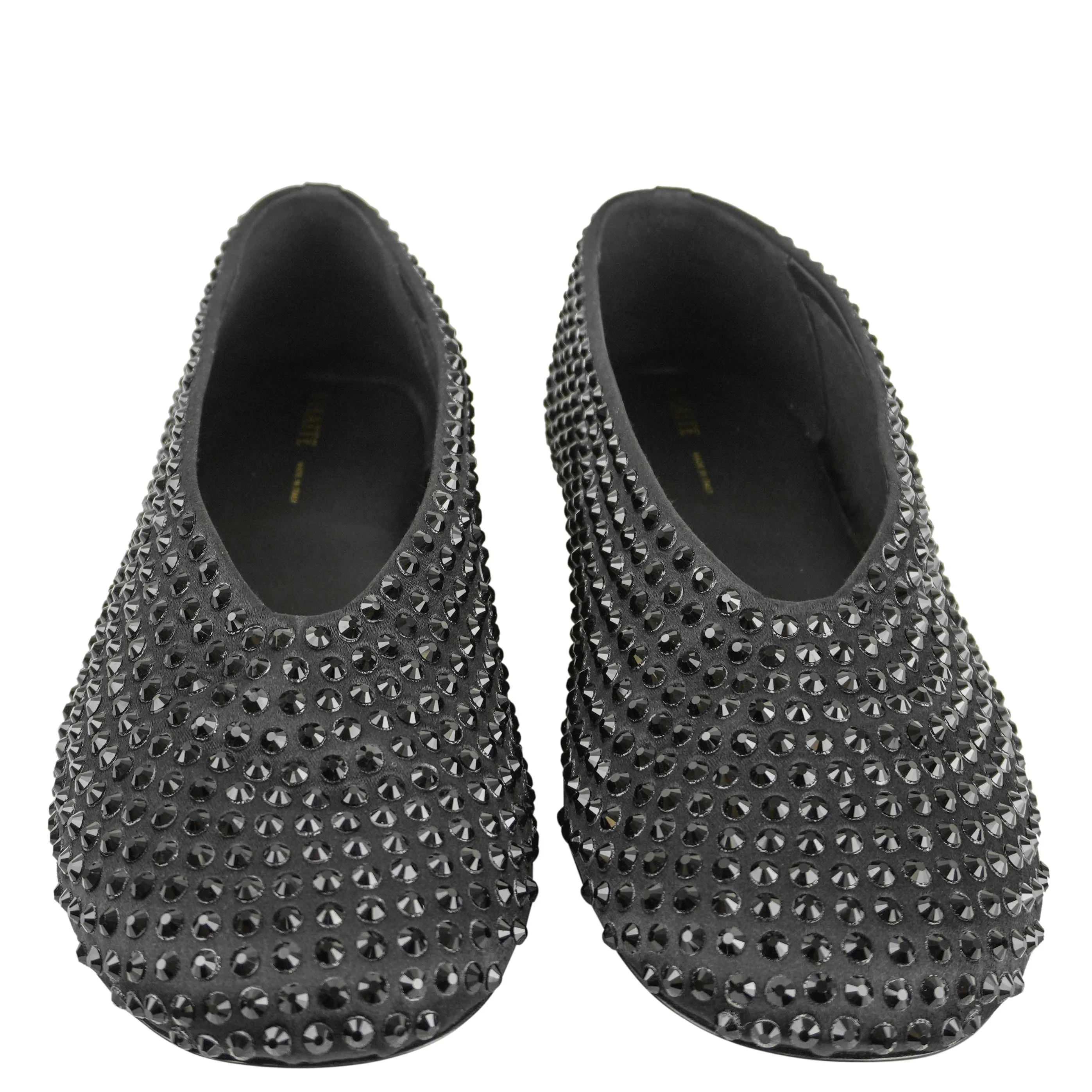 Fs Ny Shoes Flats Khaite Marcy Beaded Flat in Black