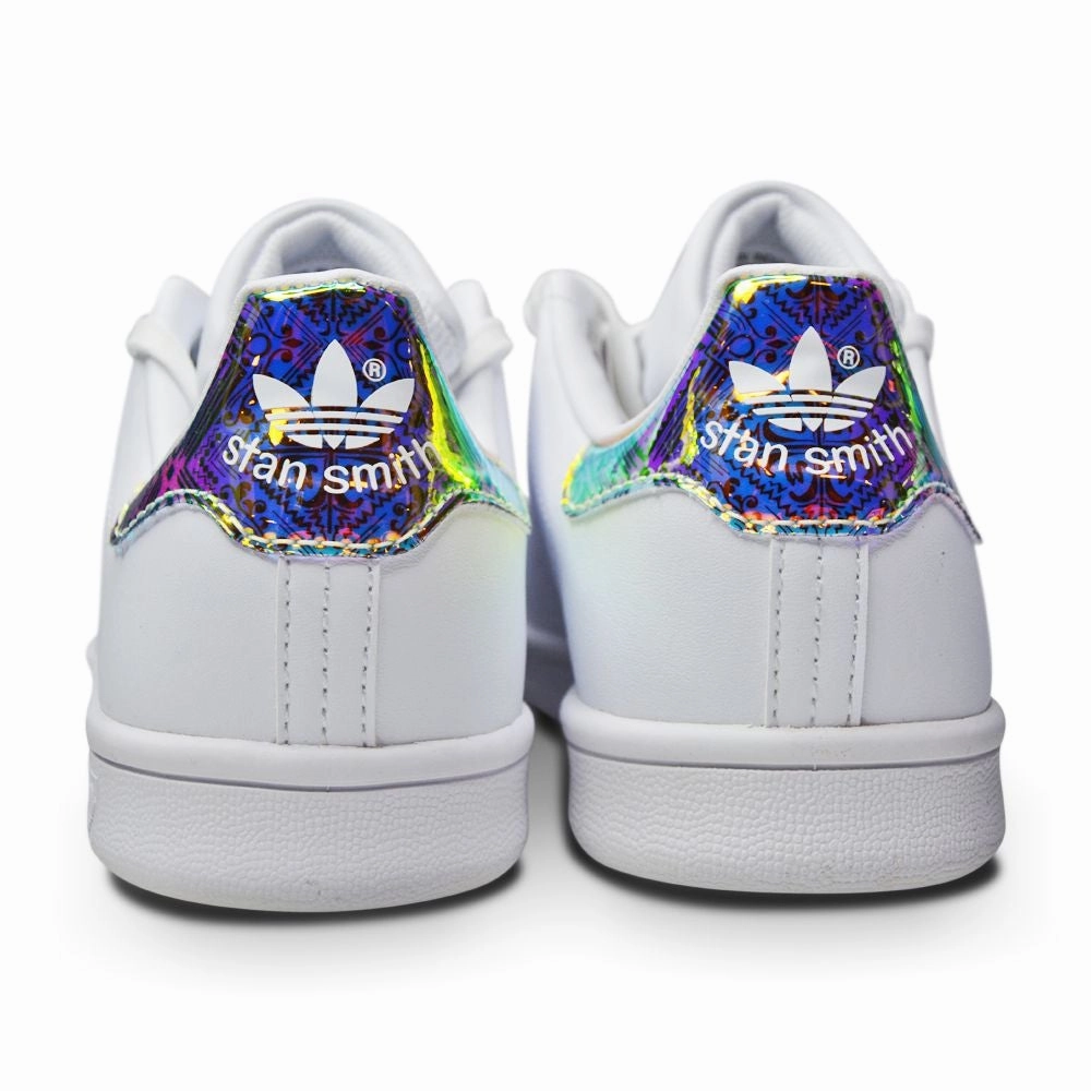 Kids Adidas Stan Smith C - GZ5584 - White White Black Adidas Japanese Shoes