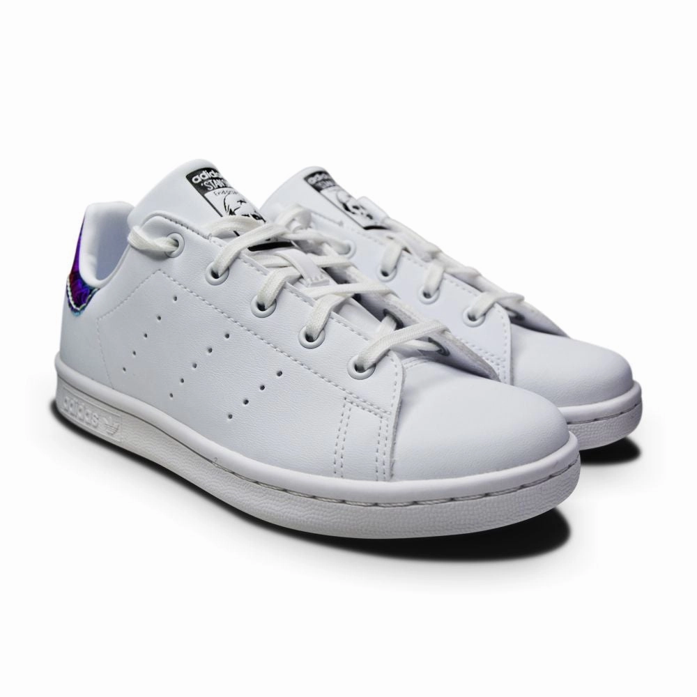 Adidas Originals Skateboarding Shoes Kids Adidas Stan Smith C - GZ5584 - White White Black