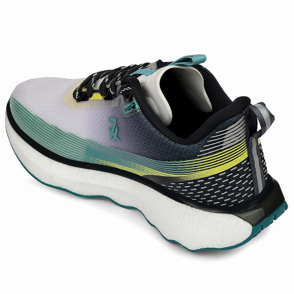 Leap7x Sea Green Sports Lacing Running Shoes For Men GHD-103 By Liberty Air Zoom Pegasus 38 Road Running Shoes