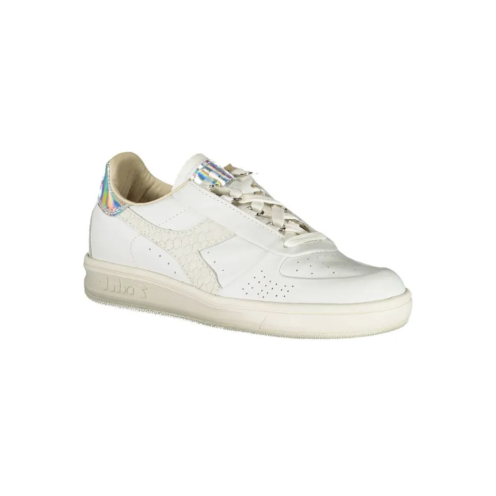 White Hoka Sneakers Diadora White Fabric Sneaker