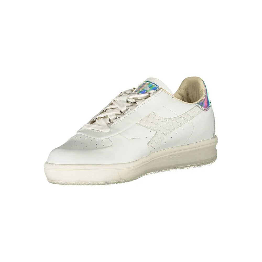 Diadora White Fabric Sneaker G Unit Sneakers