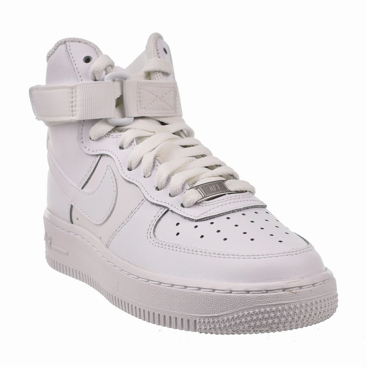Cheap Asics Shoes Nike Air Force 1 High LE (GS) Big Kids' Shoes Triple White