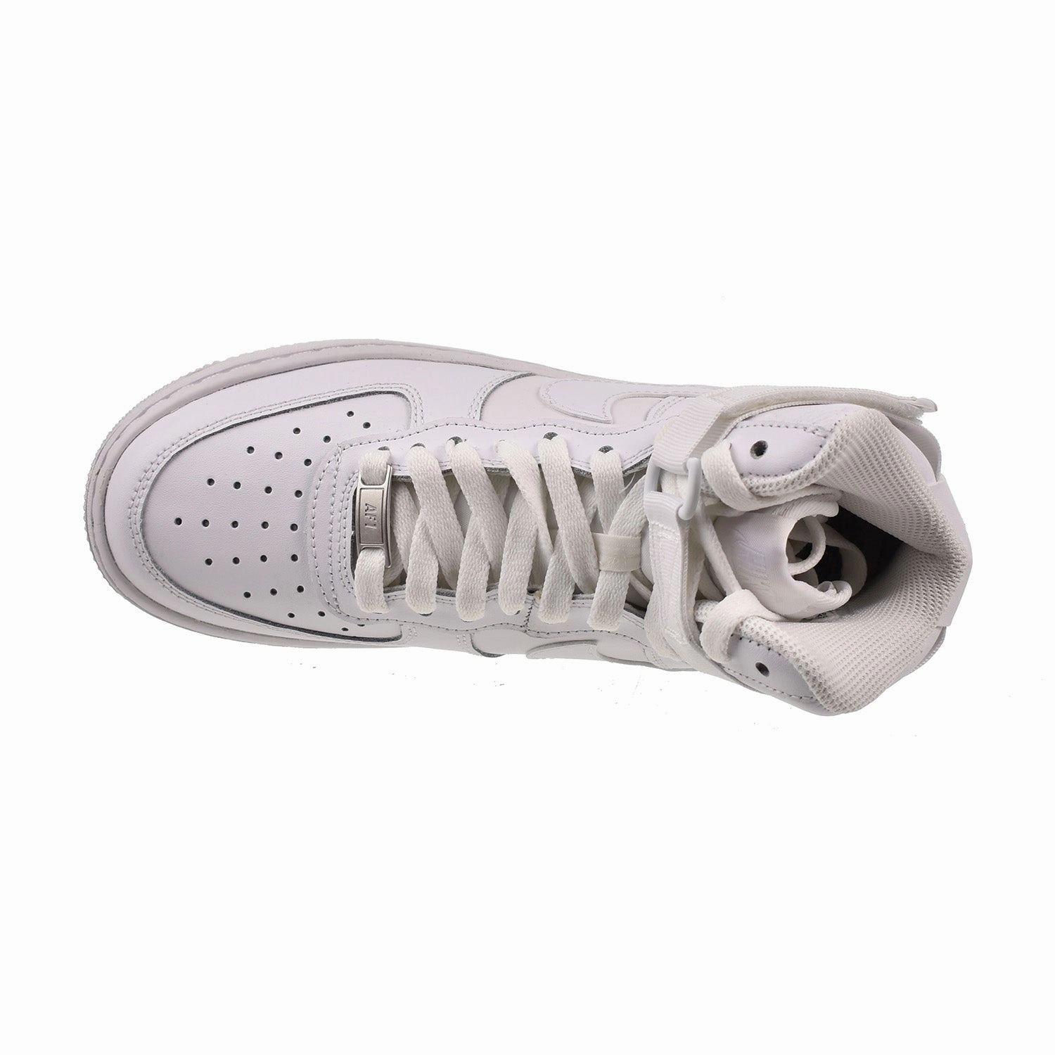 Nike Air Force 1 High LE (GS) Big Kids' Shoes Triple White Best Asics Running Shoes Long Distance