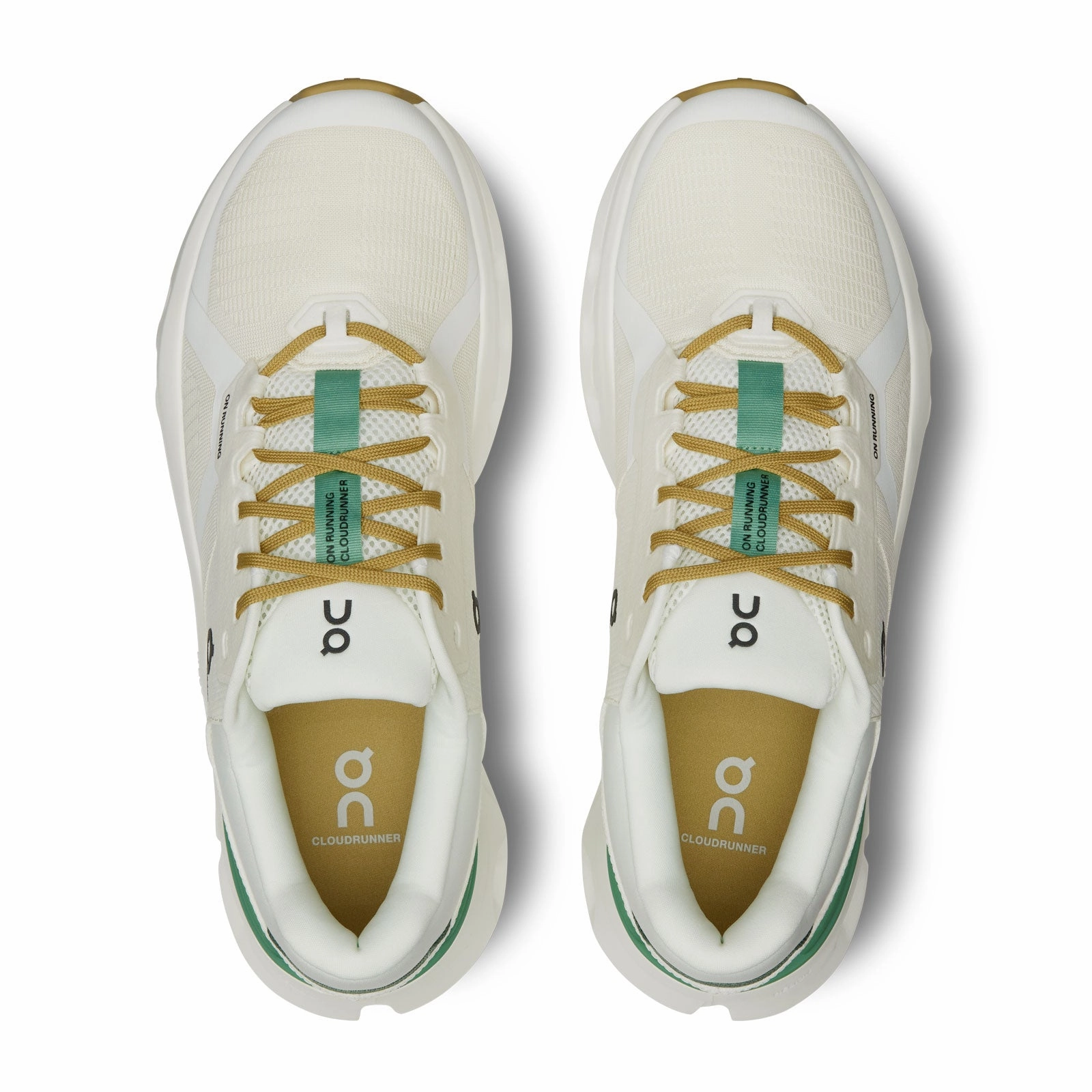 Difference Bet On Running Cloudrunner 2 Running Shoe (Men) - Undyed/Green