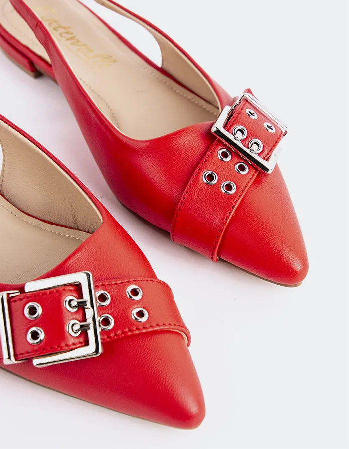 Best Stability Shoe For Flat Feet Marken Red Leather