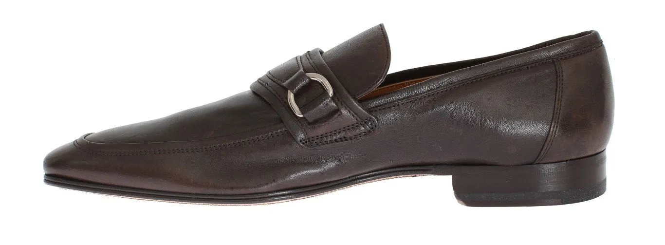 Brown Leather Formal Loafers Shoes Old Money Loafers Review