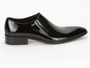 1803 Good Man Shoes / Black Platform Business Casual Shoes