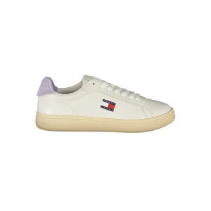 Casual Shoes Suit Tommy Hilfiger White Leather Women Sneaker