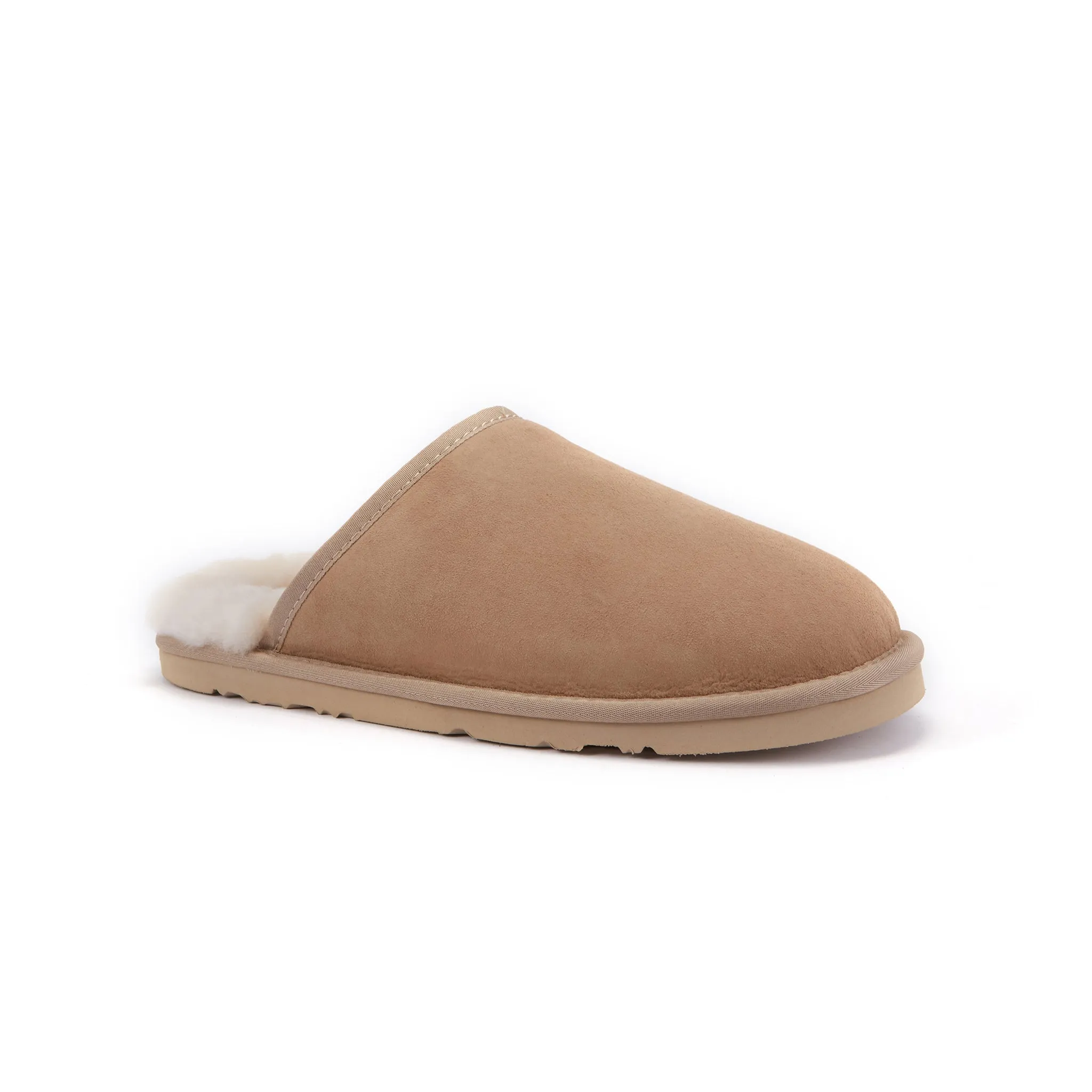 Best Indoor Slippers MENS MOOL SAND