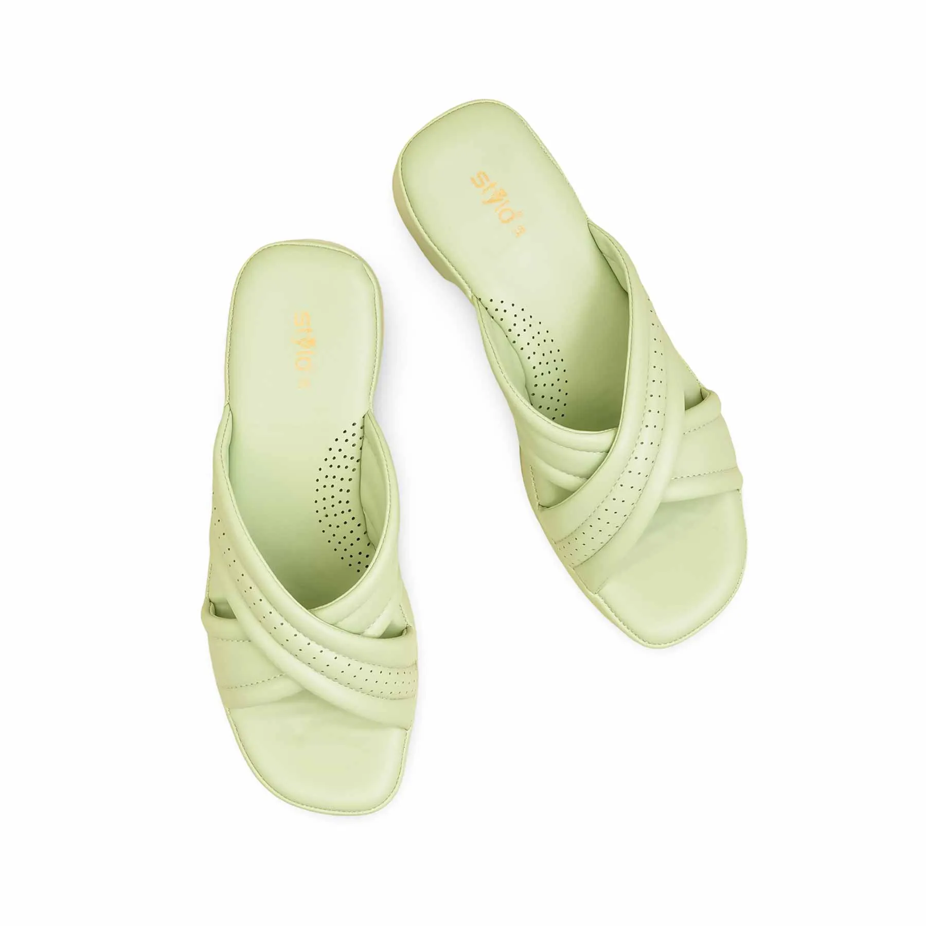 PISTAGREEN Formal Slipper For Women PU0619 Moose Hide Slippers