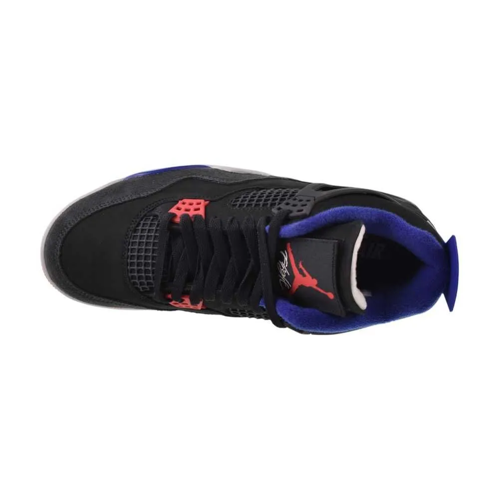 Casual Shoes For Fashion Jordan 4 Retro "Rare Air" Men's Shoes Black/Fire Red fv5029-003