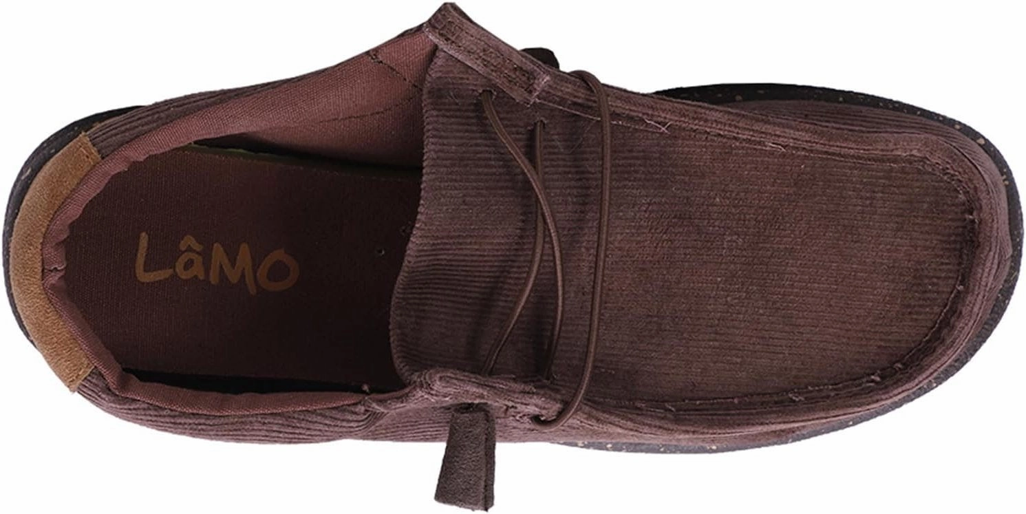 Flats Loafers Lamo Men's, Paul Slip-On Chocolate Corduroy
