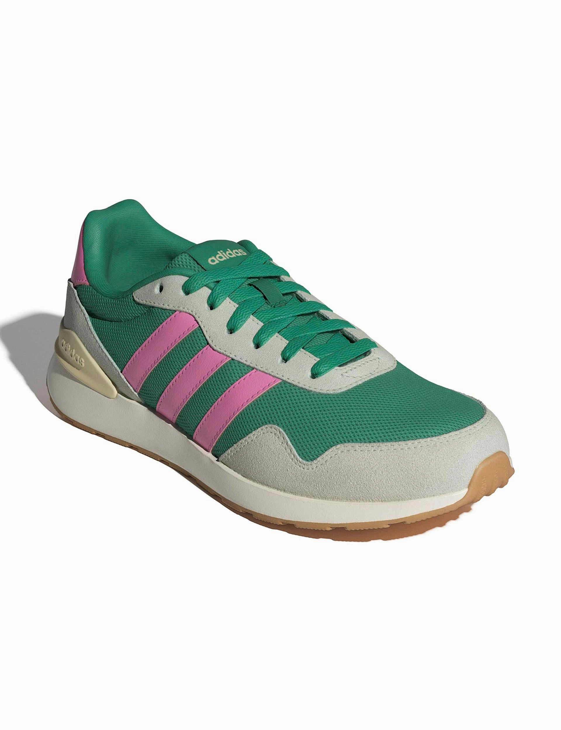 Run 60S 4.0 Shoes - Semi Court Green/Bliss Pink/Warm Vanilla Adidas Supernova 2.0 X Parley Running Shoes