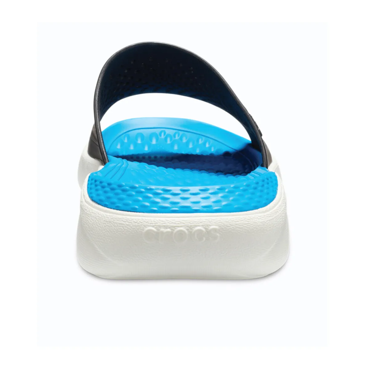 Weird Slides Crocs LiteRide Men Slipper - NVYBLU
