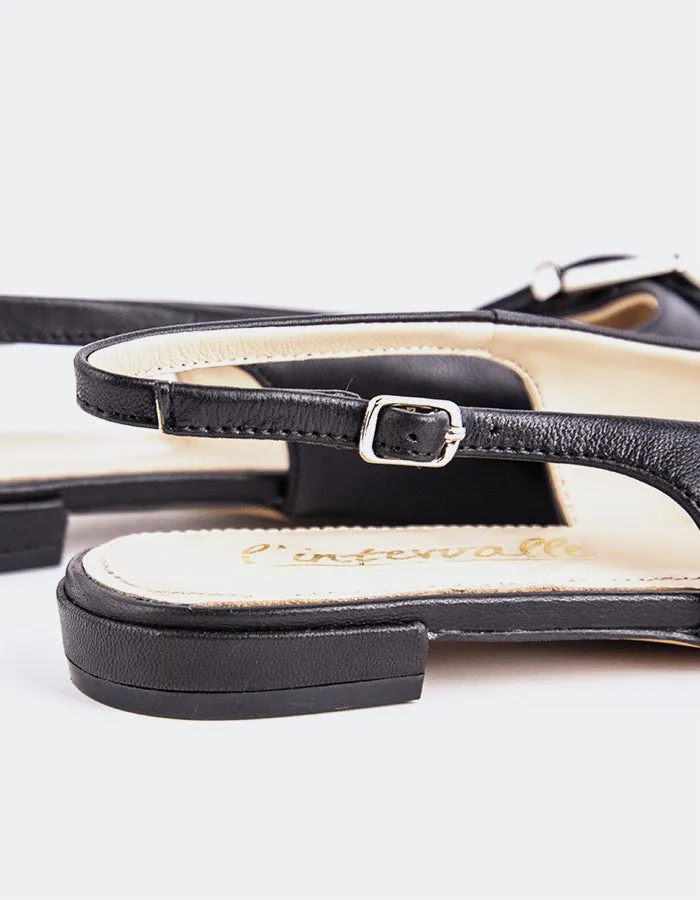 Size Tory Burch Flat Shoes Marken Black Leather