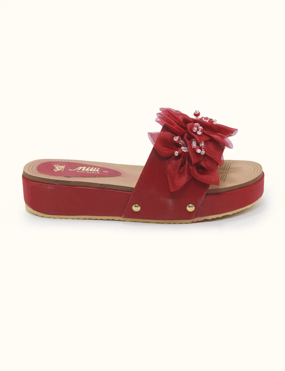 Yeezy Slippers Maroon Stylish Summer Slippers