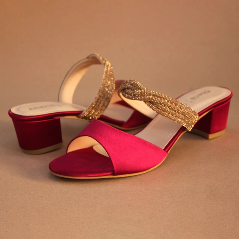 Support Slippers Maroon Fancy & Stylish Slippers for Women