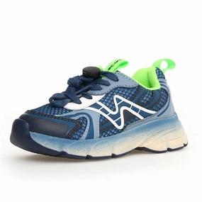 Naturino Boy's Wave Sneakers - Azure / Celeste / White Originals Retropy E5 Casual Shoes