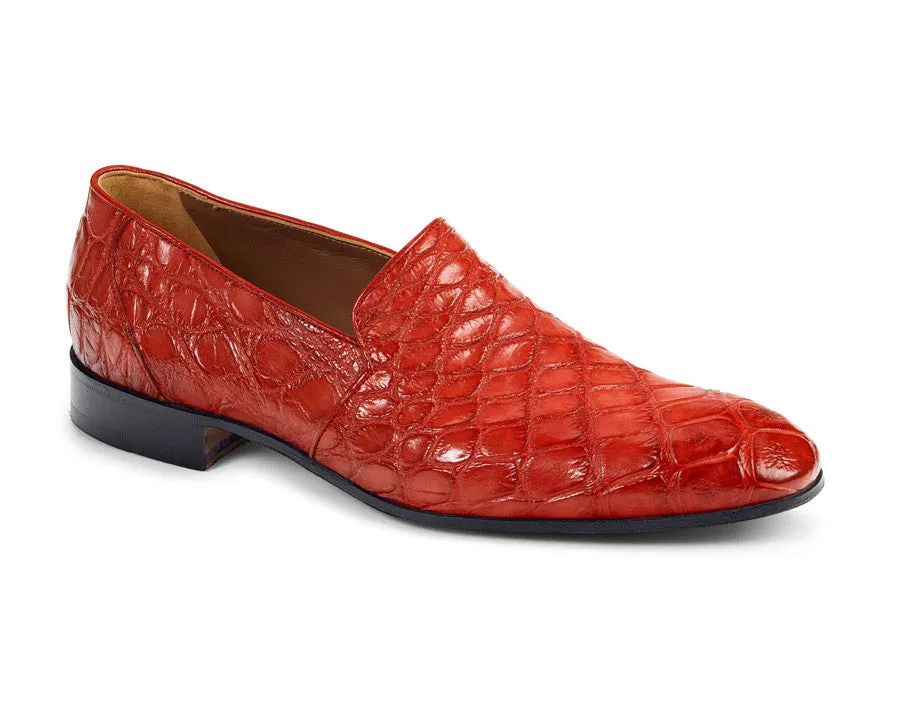 Dan Lug Loafers Mauri - 4440 Alligator Body Hand Painted Loafers