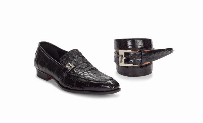 Mauri - 4763 "Broletto" Baby Croc/Hornback Crown Loafer Circus Loafers