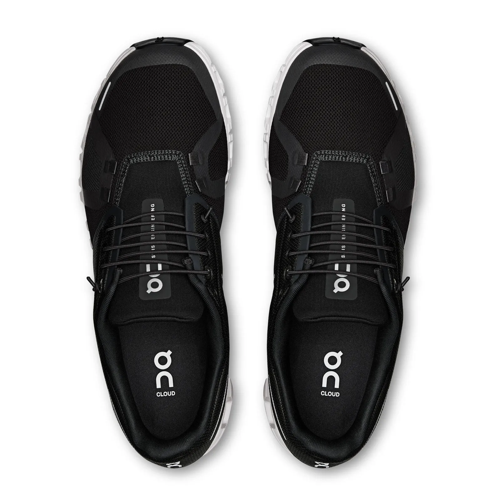 On Running Cloud 6 Running Shoe (Men) - Black/White Monster Running Shoe
