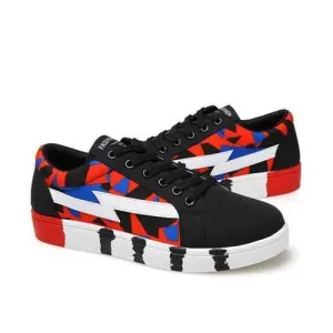 Men Sneakers Canvas Lace Up Low Top Sport Running Casual Shoes On Shoes For Running