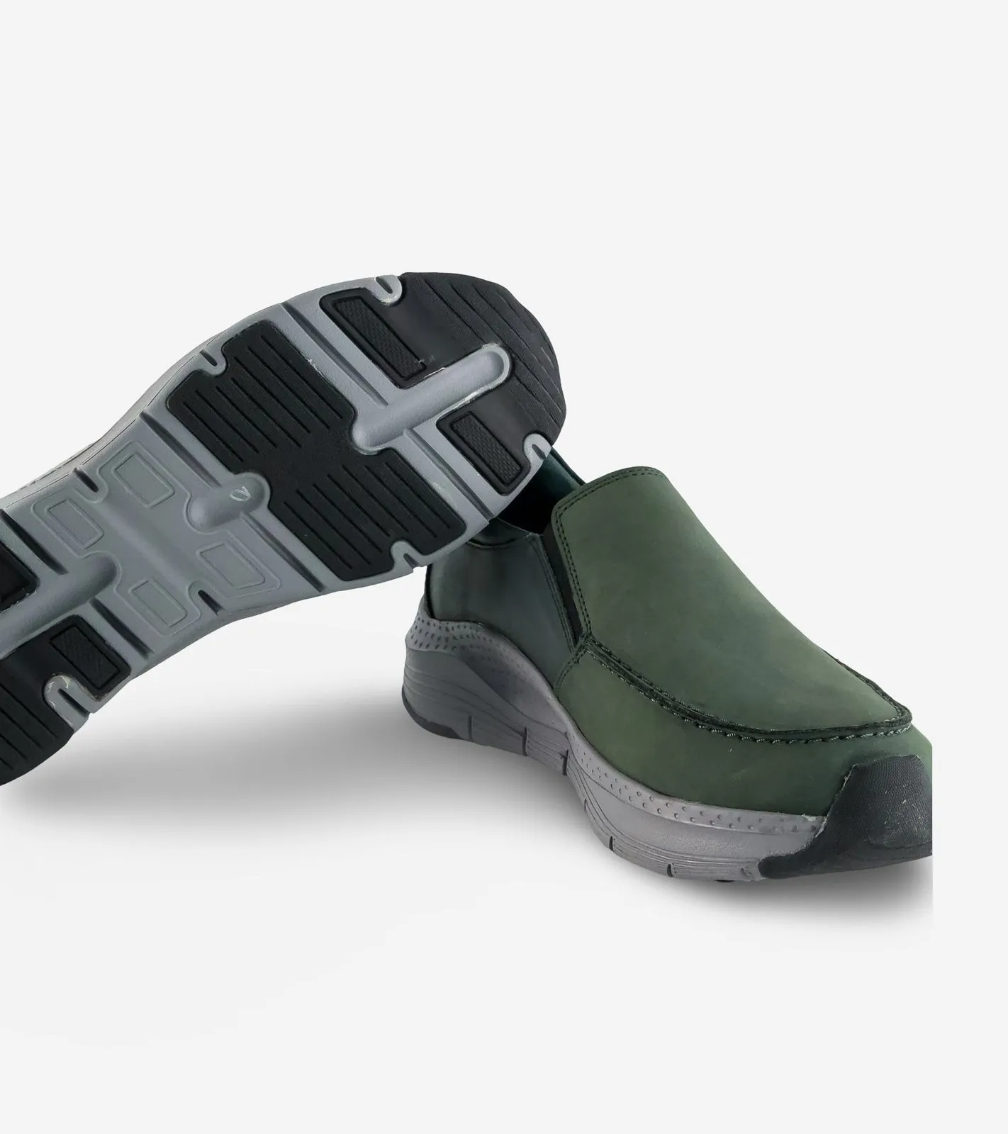 Casual Black Leather Shoes Men's Casual Shoes US-GL-4106