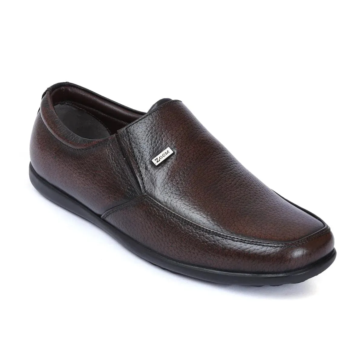 Mens Leather Slip On Loafers D  1321 | Zoom Shoes Loafers 1970s