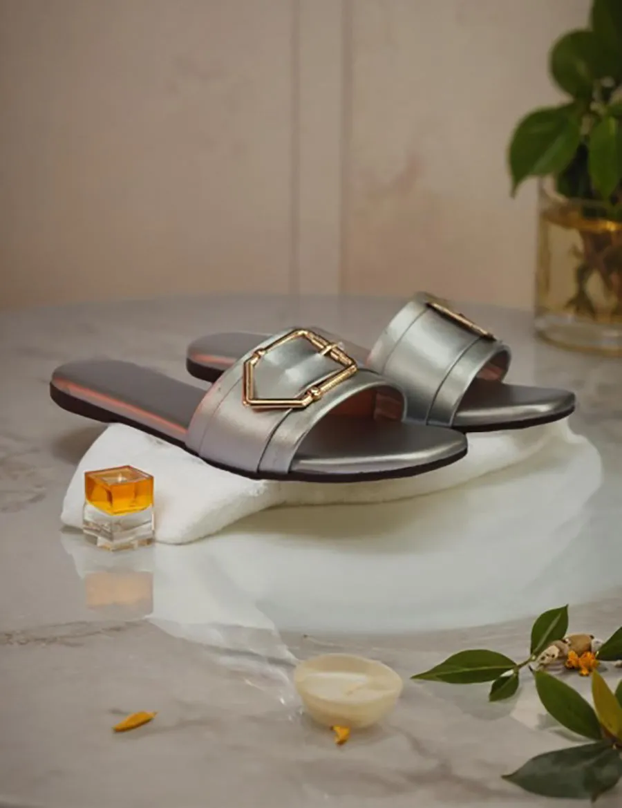 Sliver Stylish Summer Slippers Wizard Slippers