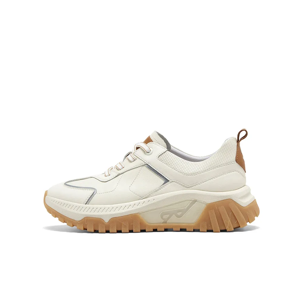 Sports Shoes Vs Casual Shoes MIRABELL Cowhide/Synthetic Leather Casual Shoes (Women)