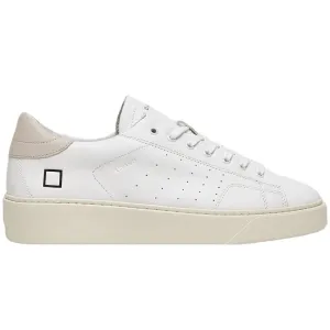 Podiatrist Recommended Sneakers D.A.T.E White Leather Sneaker