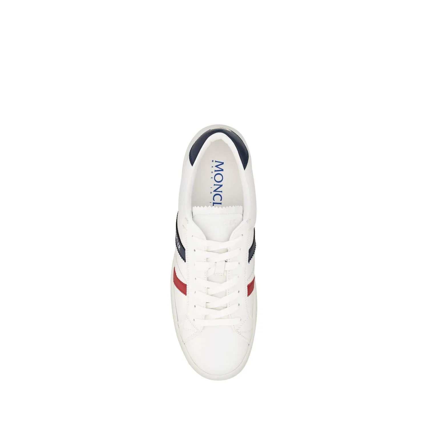 Moncler Elegant White Monaco M Men's Sneakers 574 Sneakers