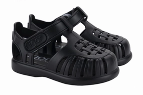 Igor S10271 Tobby Solid Sandals - Negro Strappy Sandals With Heel