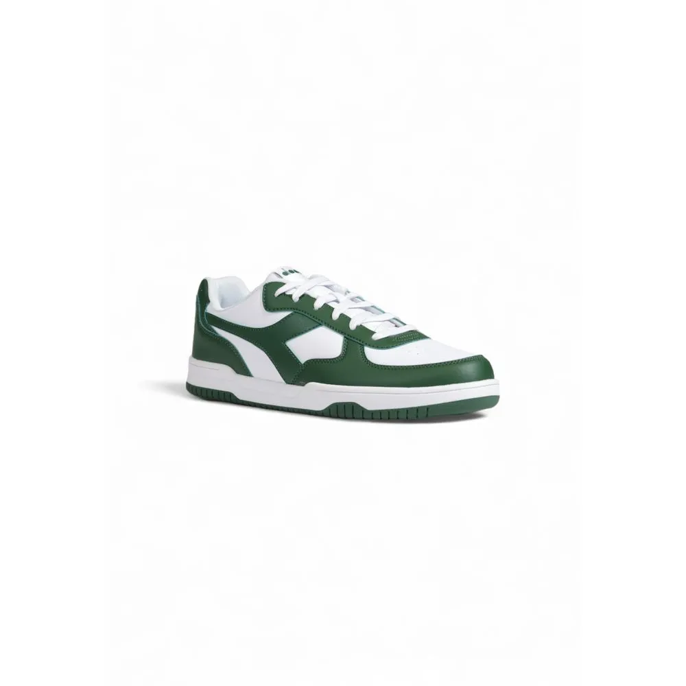Casual Shoes Runners Diadora Green Artificial Leather Low Top Sneakers