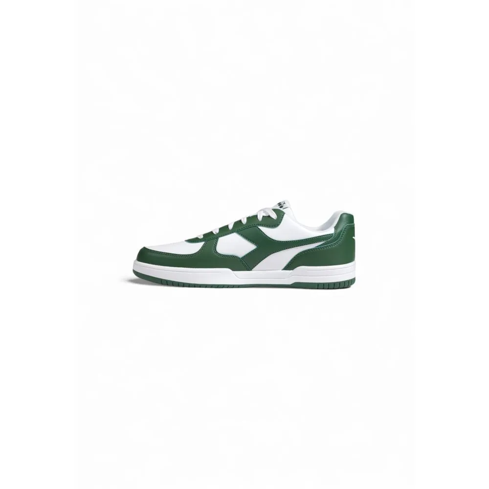 Casual Shoe Trends Diadora Green Artificial Leather Low Top Sneakers