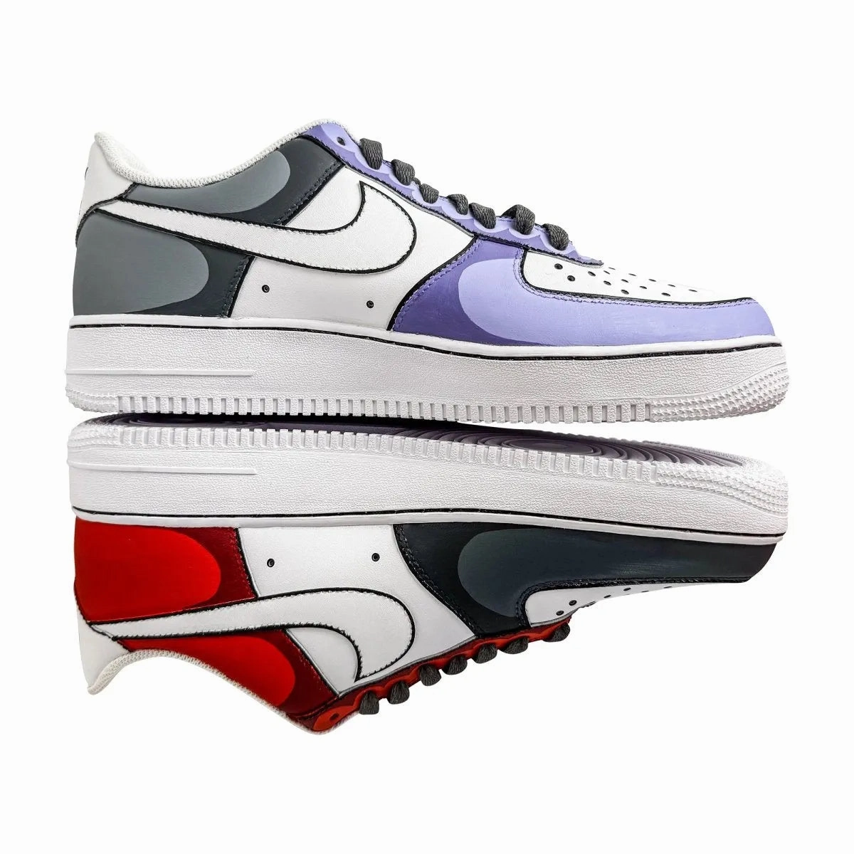 Asics Vball Shoes Naruto Sasuke (Color Edition)