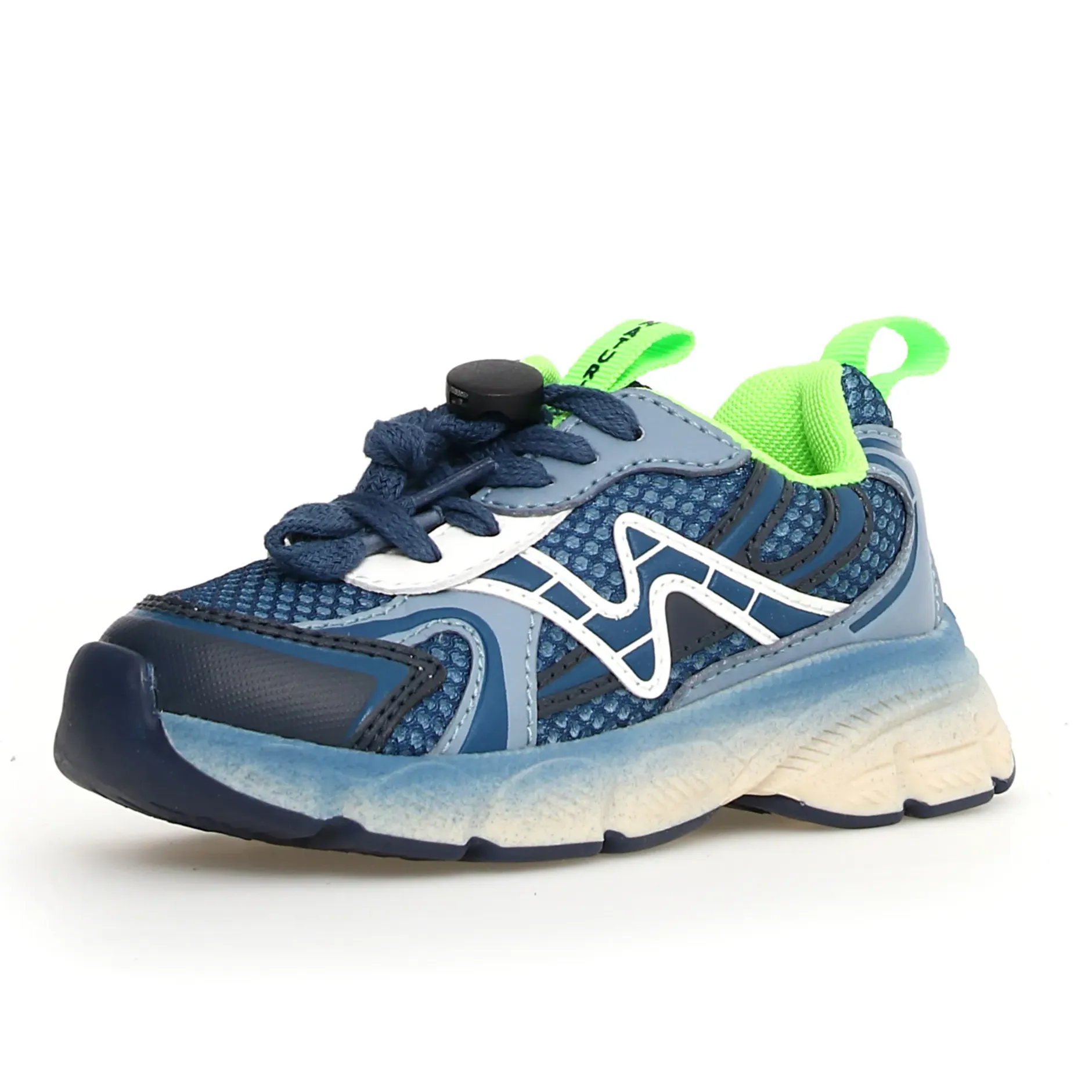 Casual Shoes That Feel Like Sneakers Naturino Boy's Wave Sneakers - Azure / Celeste / White