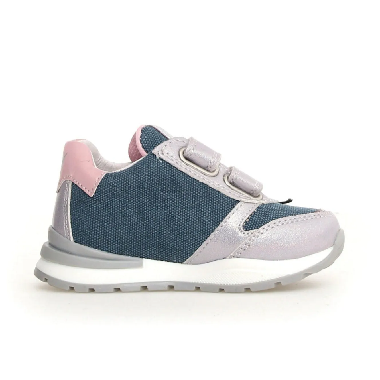 Run Casual Shoes Naturino Girl's Quelly Vl Casual Sneakers- Lilac/Jeans