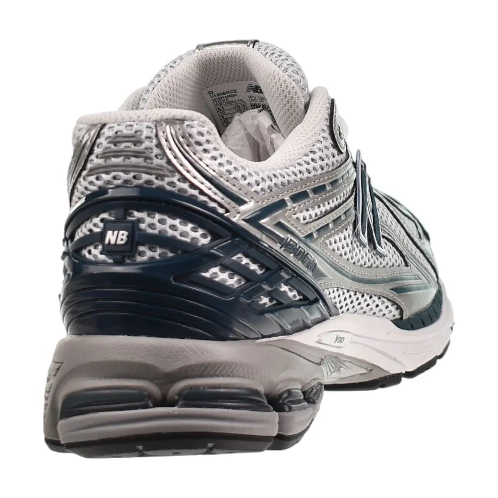 New Balance 1906R Men's Shoes Silver Metallic/Deep Ocean Yeezy Boost V Casual Shoes