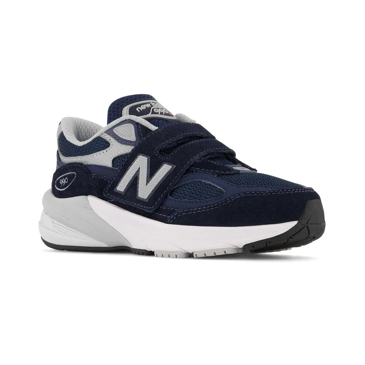 Ballet Flat Shoes With Arch Support New Balance PS (Preschool) PV990NV6 Navy/White