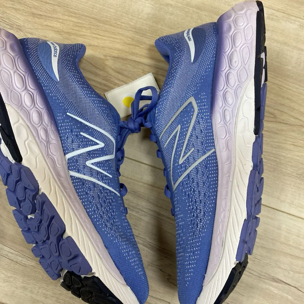 New Balance - Women's Fresh Foam X 880v12 Running Shoes - MSRP $180: Blue Purple-women-W11 Wide Good Stability Running Shoes