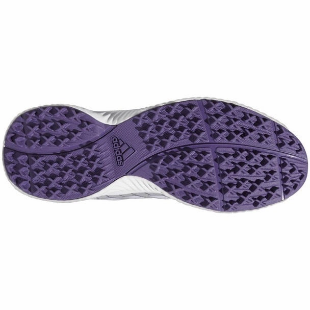 Pixar Adidas Shoes New Women's Adidas Response Bounce 2 Golf Shoes Gray/Purple  MSP$85