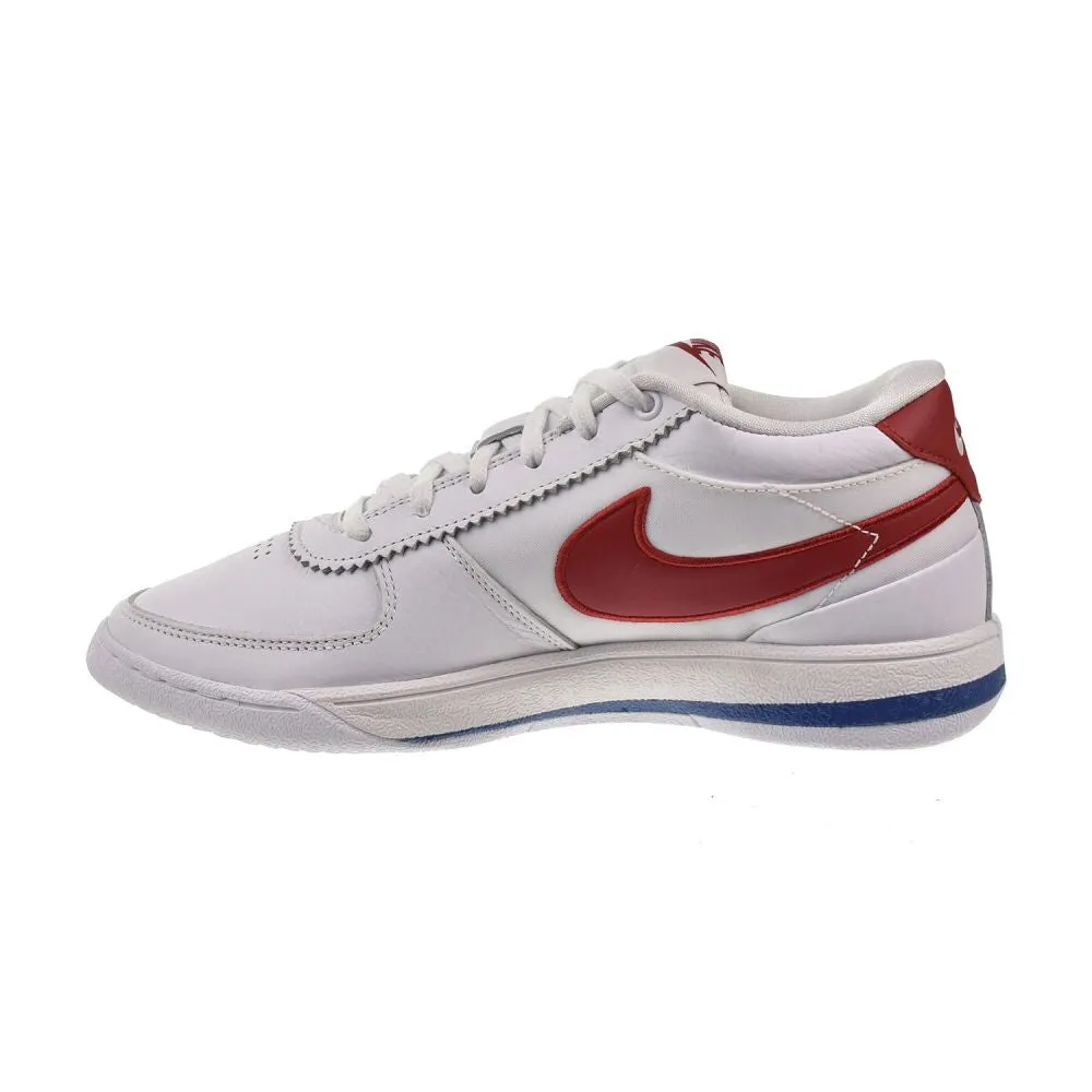 Comfort Casual Leather Shoes Nike Book 1 Men's Shoes White/Varsity Red/Blue fj4249-105