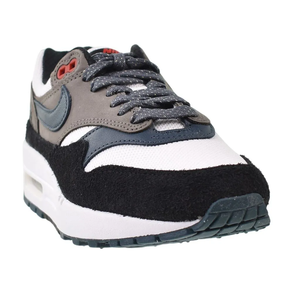 Nike Air Max 1 PRM "Escape Treeline" Mens Shoes White/Blue fj0698-100 Soft Shoes Casual