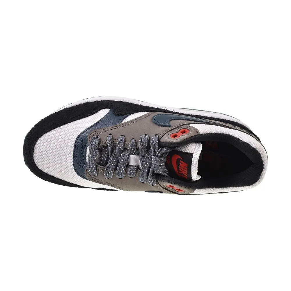 Nike Air Max 1 PRM "Escape Treeline" Mens Shoes White/Blue fj0698-100 Casual Shoes For Formal