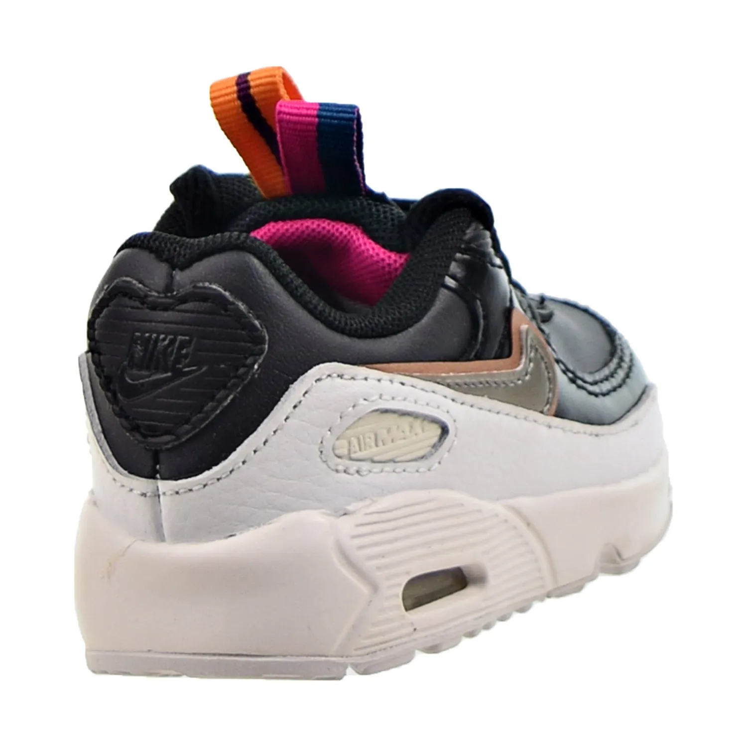 Nike Air Max 90 LTR SE (TD) Baby/Toddler Shoes Off Noir-Black-Summit White White Casual Shoes Leather