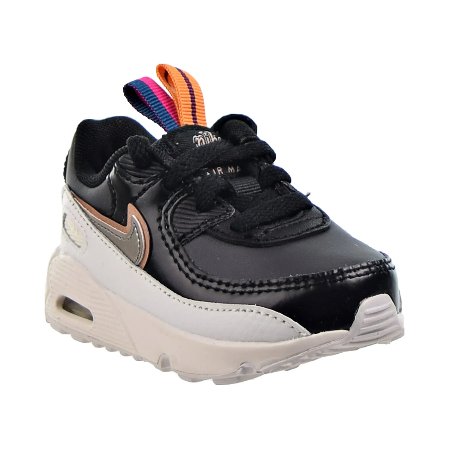 Nike Air Max 90 LTR SE (TD) Baby/Toddler Shoes Off Noir-Black-Summit White Best Running And Casual Shoes