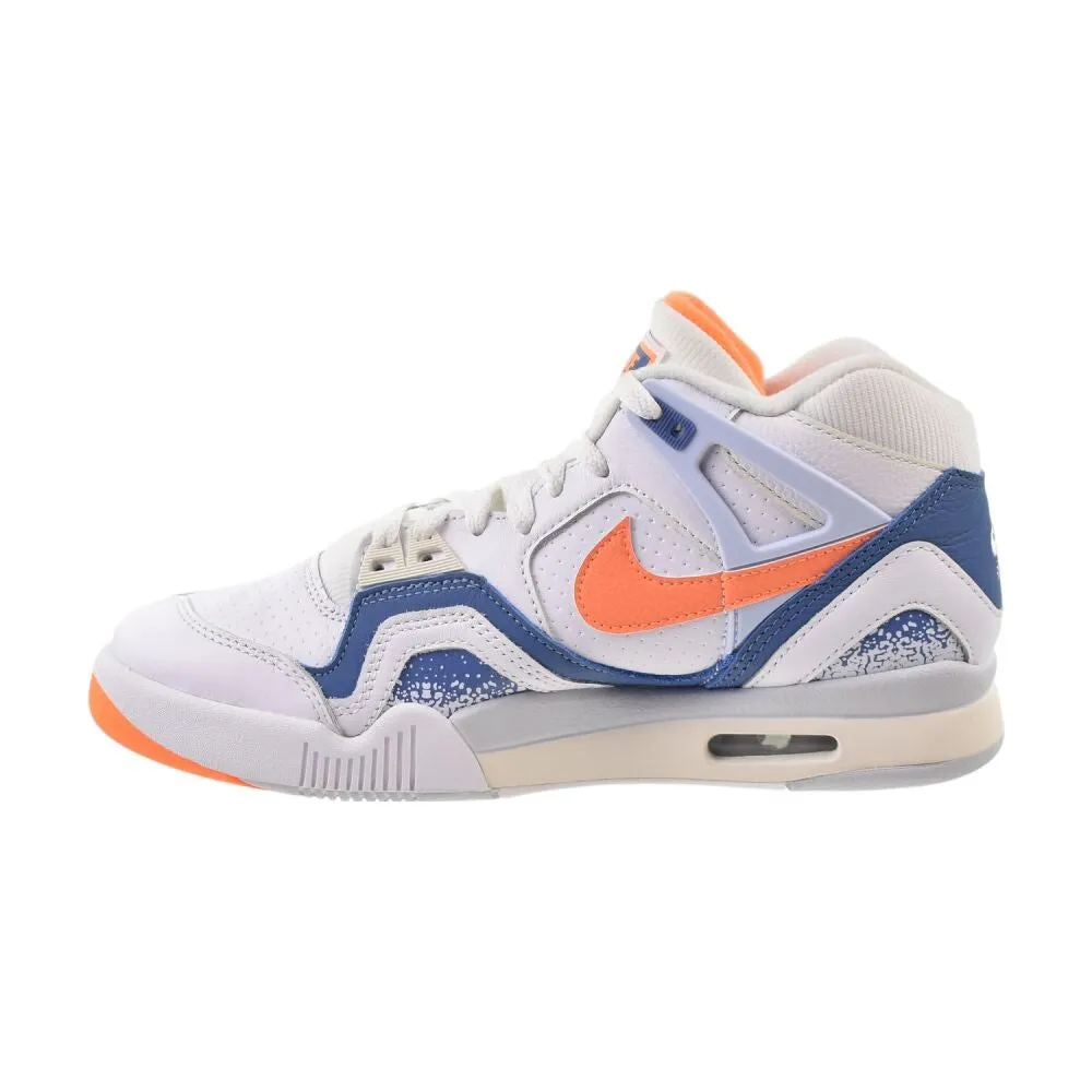 Nike Air Tech Challenge II QS Men's Shoes White/Tart-Stone Blue fz9033-101 Casual Shoes With White Sole