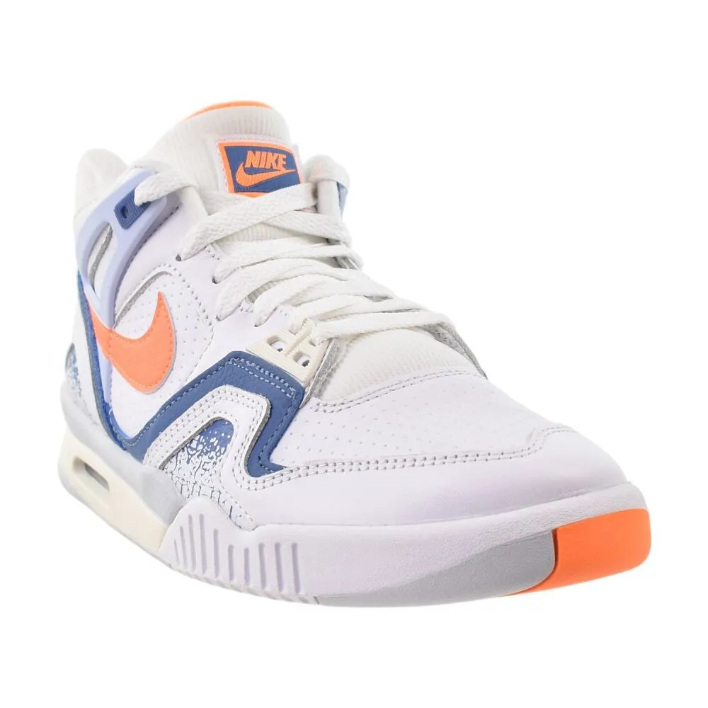 Mid Casual Shoes Nike Air Tech Challenge II QS Men's Shoes White/Tart-Stone Blue fz9033-101